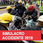 Simulacro accidente 2018