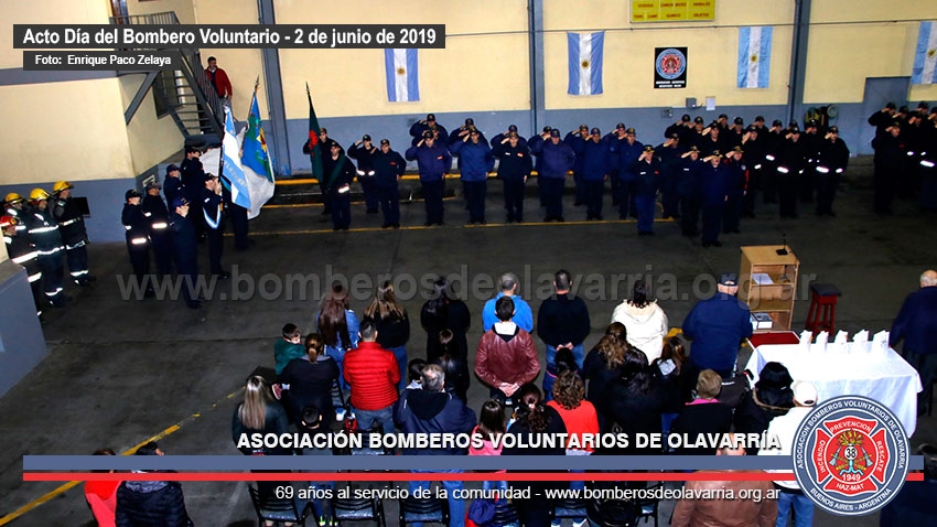 Acto por el Día del Bombero Voluntario Argentino