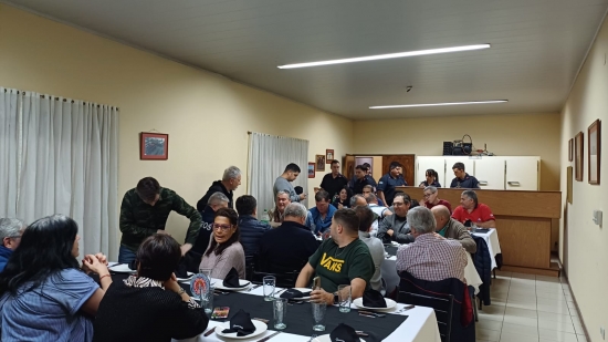 Cena de bienvenida para los referentes de la Federación - Bomberos Voluntarios de Olavarría