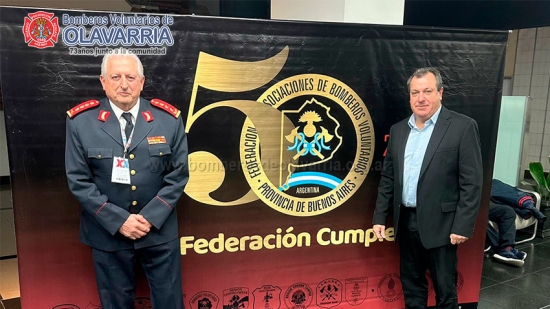 Bomberos de Olavarría participó del &quot;XX Congreso&quot; de la Federación de Asociaciones de Bombero Voluntarios