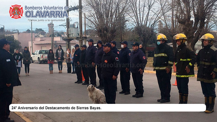 24° Aniversario del destacamento de Sierras Bayas