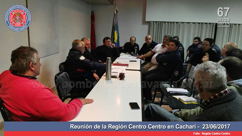 Reunión de la Región Centro Centro en Cacharí