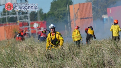 Finalizó con gran éxito el Segundo Curso de Bombero Combatiente - Bomberos Voluntarios de Olavarría