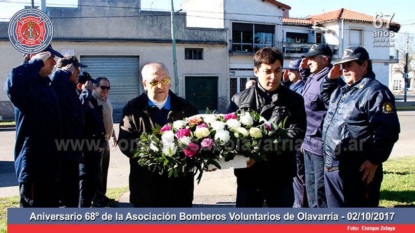 Aniversario 68º de la Asociación Bomberos Voluntarios de Olavarría