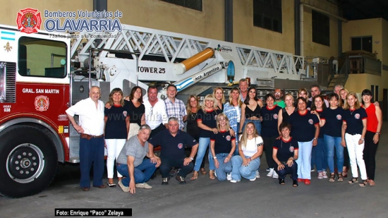 Cena de balance de fin de año en la Asociación de Bomberos Olavarría