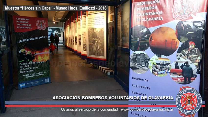 Quedó inaugurada la muestra Héroes sin Capa en el Museo Hnos. Emiliozzi