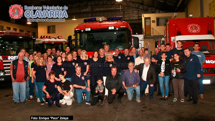 Llegó una nueva unidad al cuartel central de Bomberos Olavarría