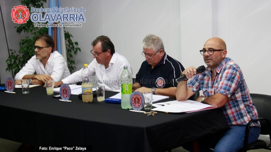 Se llevó a cabo la Asamblea Anual de Bomberos Voluntarios Olavarría