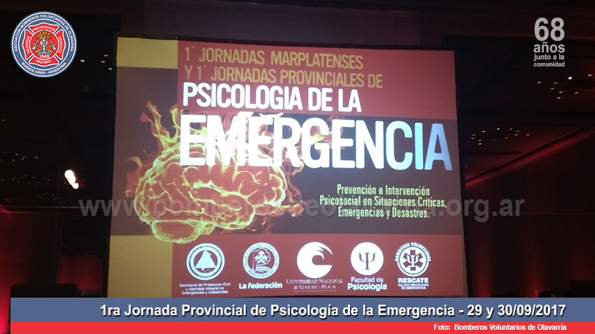 1º Jornada de Psicología de la Emergencia en Mar del Plata