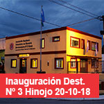 Inauguración destacamento Nº 3 Hinojo 20-10-19