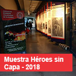 Muestra Héroes sin capa - Museo Hnos. Emiliozzi - 2018