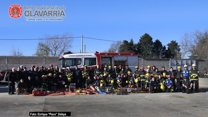 Exitosa jornada de Rescate Vehicular - Bomberos Voluntarios de Olavarría