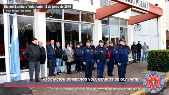 Festejos por día del Bombero Voluntario Argentino