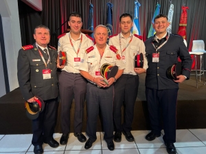 Olavarría presente en la Reunión Provincial de la F.A.B.V.P.B.A. y en el 1º Encuentro de Jóvenes Bomberos