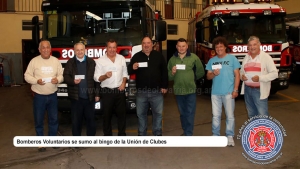 Bomberos Voluntarios se sumo al bingo de la Unión de Clubes