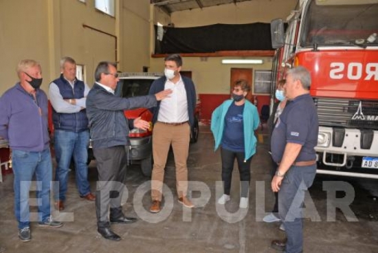 Bomberos tendrá una nueva sede en Loma Negra