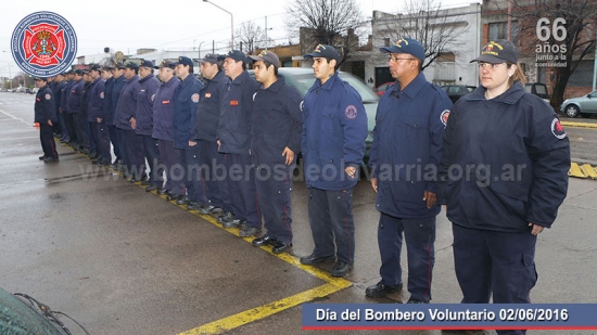 Día del Bombero Voluntario puertas adentro