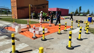 Bomberos de Olavarría participaron de la capacitación Mat-Pel Niveles 1 y 2 en el CEFEB