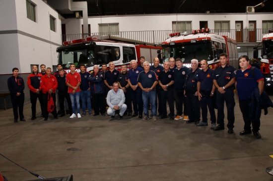 Bomberos Vol. de Olavarría fue sede de la primera Reunión Regional del año