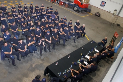 Comenzó un nuevo año de capacitación para el Cuerpo Activo de Bomberos Vol. Olavarría