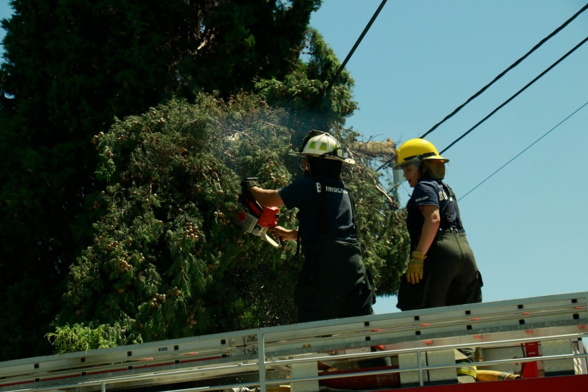 Octubre cerró con 112 salidas del Cuerpo Activo de Bomberos de Olavarría
