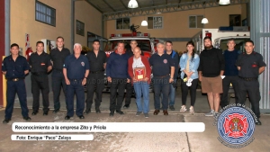 Reconocimiento a la empresa Zito y Priola