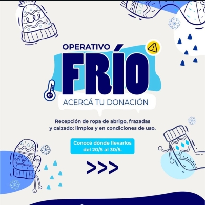 Bomberos Voluntarios de Olavarría se suma a la campaña solidaria de abrigo impulsada por el Municipio