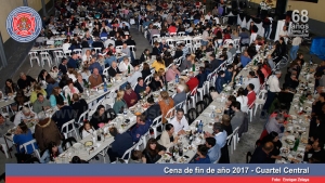 CENA DE FIN DE AÑO EN EL CUARTEL CENTRAL