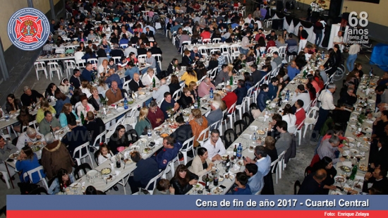 CENA DE FIN DE AÑO EN EL CUARTEL CENTRAL