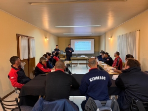 Segunda jornada de capacitación en materiales peligrosos - Bomberos Olavarría