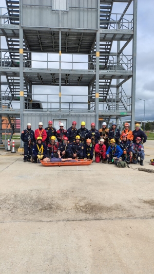 Jornada de Rescate con Cuerdas en el CEFEB - Bomberos Olavarría