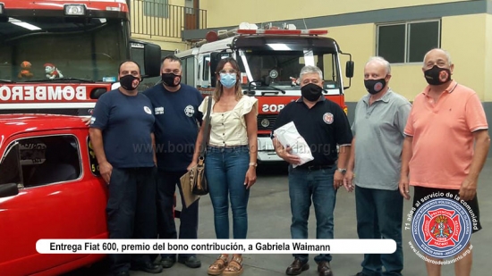 Bomberos Voluntarios destacaron el aporte de vecinos, comerciantes y el Municipio
