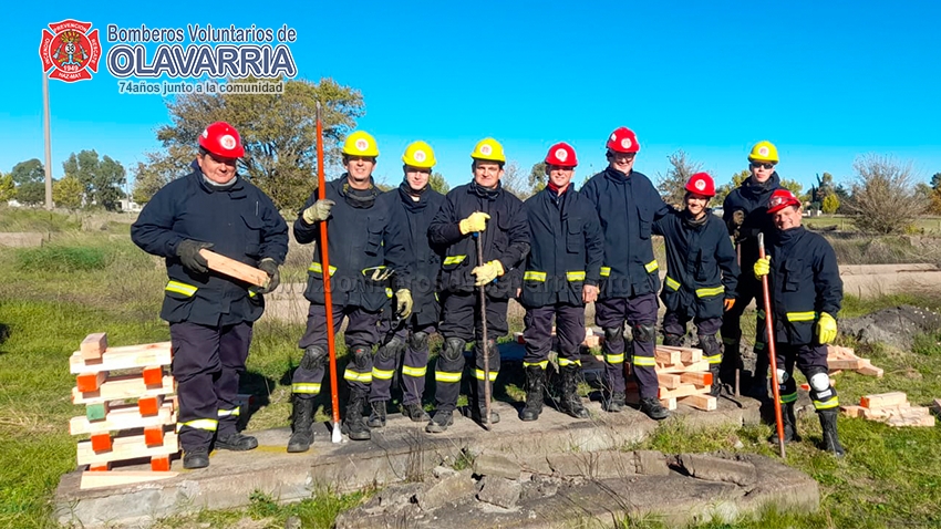 Primera práctica de BREC en Olavarría