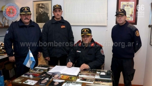 Cambio de Jefe del Destacamento Nº1 en Loma Negra