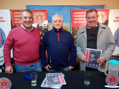 Jorge Padín asumió la presidencia de Bomberos Voluntarios de Olavarría