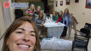 Bomberos Voluntarios de Olavarría continúa el trabajo junto al área de neonatología municipal