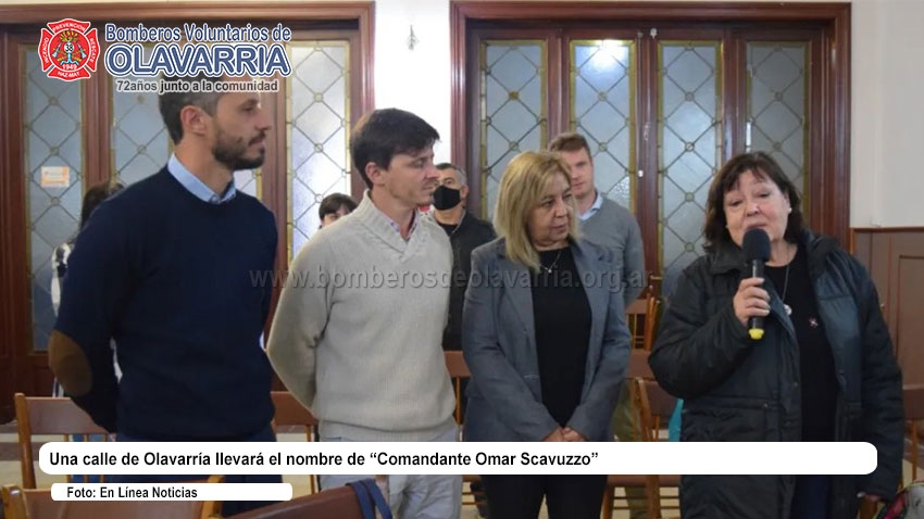 Una calle de Olavarría llevará el nombre de “Comandante Omar Scavuzzo”