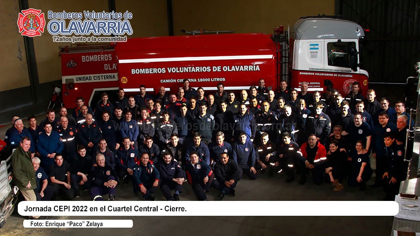 Finalizó la jornada de capacitación regional en el cuartel de Bomberos Olavarría