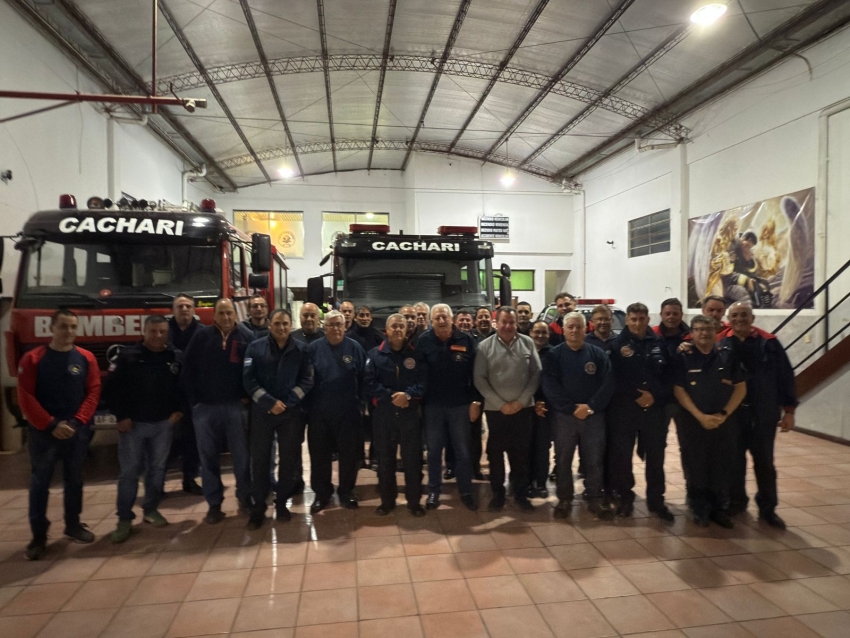 Reunión regional en Cacaharí: los seis cuarteles avanzan en proyectos clave para la Región Centro Centro