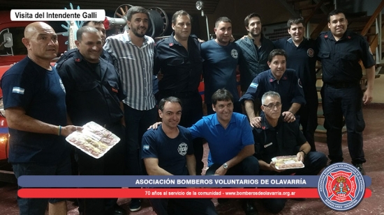 Visita del Intendente Galli