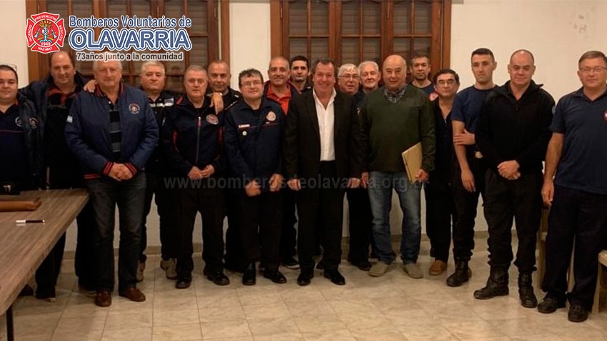 Bomberos de Olavarría presente en la reunión de la Región Centro Centro