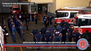 Dieron comienzo las instrucciones en Bomberos de Olavarría