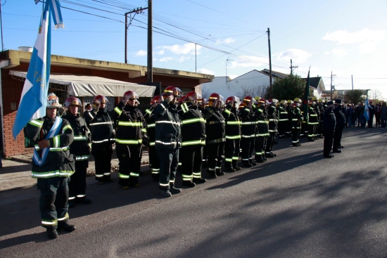 Acto por los 25 años del Destacamento 1 de Loma Negra - Bomberos de Olavarría