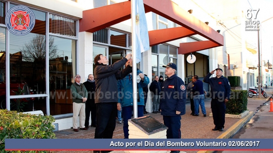 Comenzaron las actividades por el Día del Bombero Voluntario en nuestro Cuartel