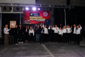 Más de 1200 personas en la 4ª Cena Anual de Bomberos Voluntarios de Olavarría