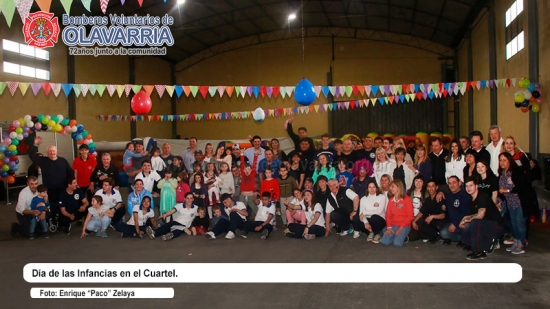 Con gran éxito se celebró el Día de las Infancias en la Asociación de Bomberos Olavarría