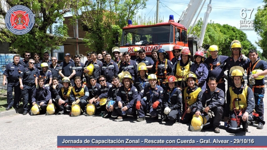 Capacitación Zonal de Rescate con Cuerda