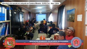 Simulacro de rescate en Minerar