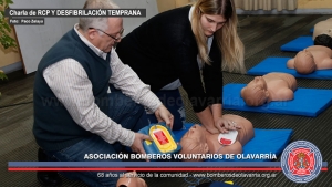 Nueva charla de RCP Básica y Desfibrilación Temprana