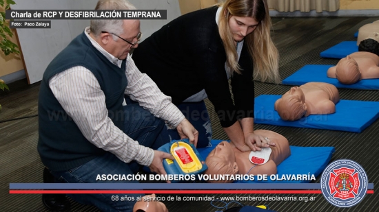 Nueva charla de RCP Básica y Desfibrilación Temprana